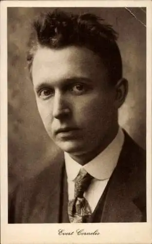 Ak Dirigent Evert Cornelis, Porträt