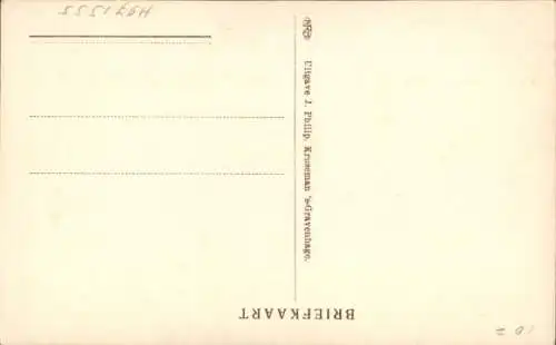 Ak Dirigent Evert Cornelis, Porträt