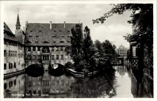 Ak Nürnberg in Mittelfranken, Heil. Geist-Spital