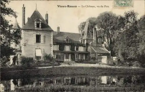 Ak Vieux Rouen sur Bresle Seine Maritime, Chateau