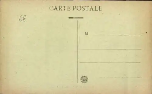 Ak Thiézac Cantal, Vue Generale prise de Combes