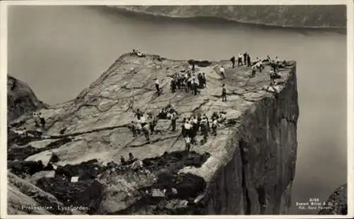 Ak Lysefjord Norwegen, Preikestolen