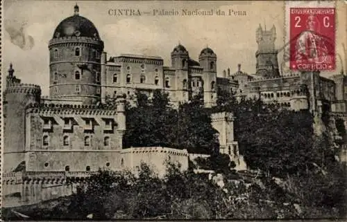 Ak Sintra Cintra Portugal, Palacio Nacional da Pena