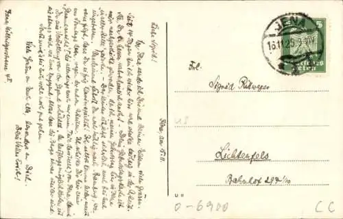 Ak Jena in Thüringen, Gesamtansicht