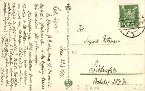 Ak Jena in Thüringen, Teilansicht