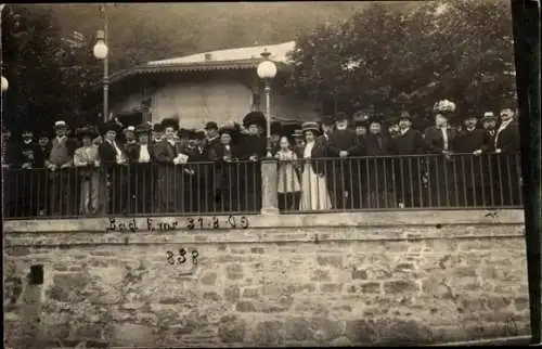 Foto Ak Bad Ems an der Lahn, Kurgäste