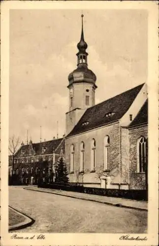 Ak Riesa an der Elbe Sachsen, Klosterkirche