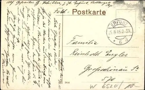 Ak Worms in Rheinland Pfalz, Lutherplatz