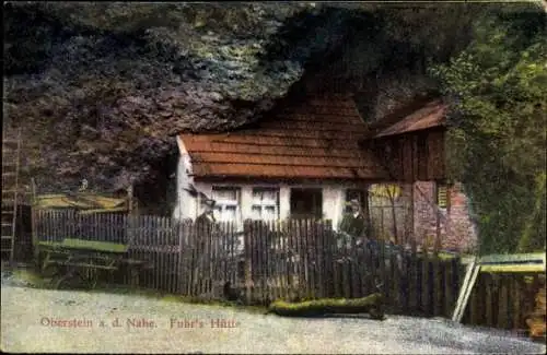 Ak Oberstein an der Nahe, Fuhr's Hütte