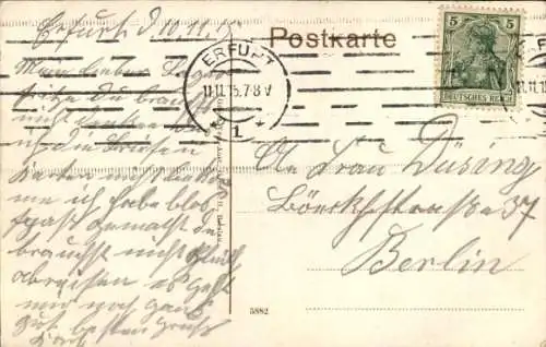 Ak Erfurt in Thüringen, Junkersand