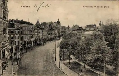 Ak Aachen in Nordrhein Westfalen, Friedrich Wilhelm-Platz