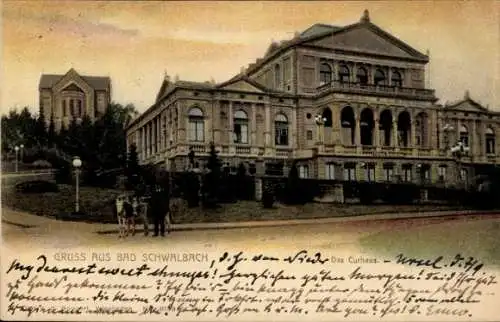 Ak Bad Schwalbach im Taunus, Kurhaus