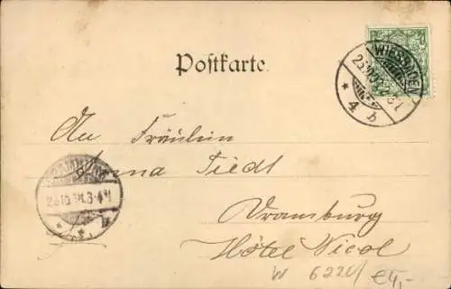 Ak Rüdesheim am Rhein, Brömserburg