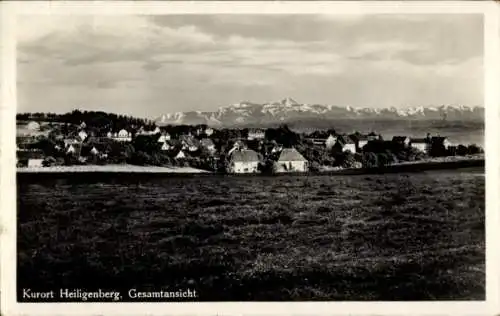 Ak Heiligenberg in Baden, Gesamtansicht, Berge