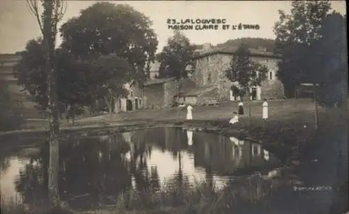 Ak Lalouvesc Ardèche, Maison Claire, Etang