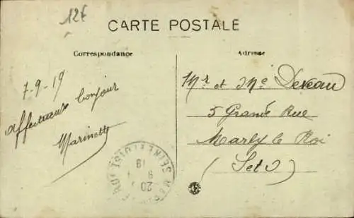 Ak Laurac Ardèche, Rue de la Virginie