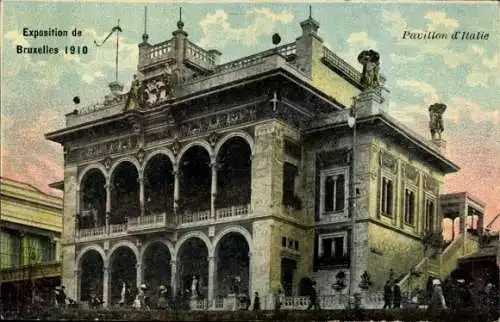 Ak Brüssel Brüssel, Ausstellung 1910, Italienischer Pavillon