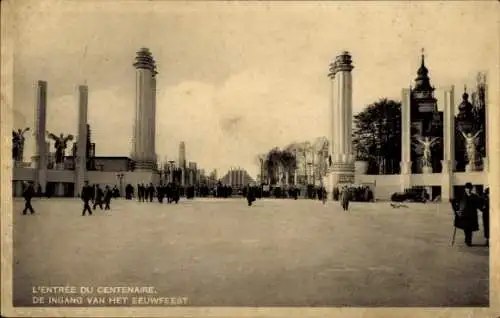 Ak Brüssel Brüssel, Ausstellung 1935, Hundertjahrfeier