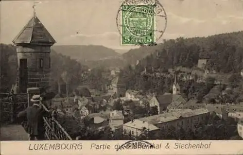 Ak Pfaffenthal Luxemburg, Siechenhof