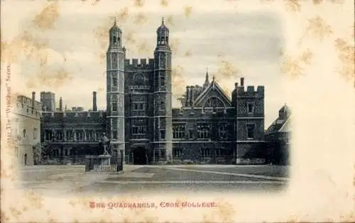 Ak Eton College Berkshire England, The Quadrangle, Front