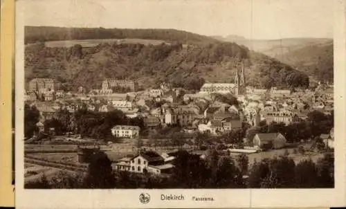 Ak Diekirch Luxemburg, Panorama