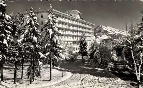 Ak Leysin Kanton Waadt, Le Charleston, Club Mediterranée, Winter