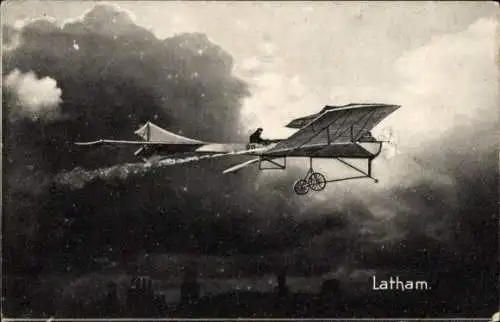 Ak Latham, Flugzeug, Flugpionier