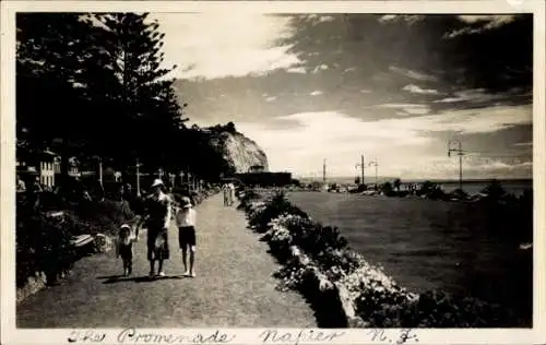 Ak Napier Neuseeland, Promenade