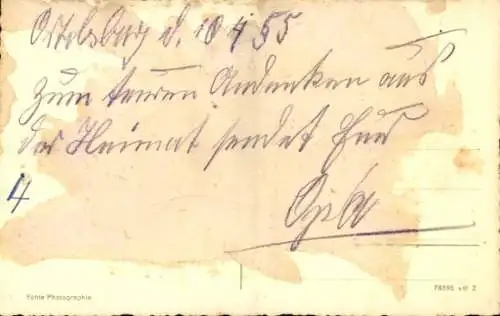 Ak Szczytno Ortelsburg Ostpreußen, Burggraben, Rathaus