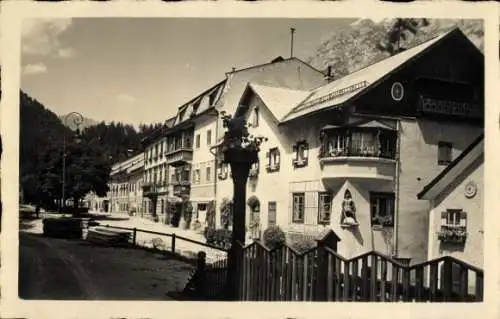 Ak Werfen in Salzburg, Straßenpartie