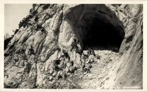 Ak Werfen in Salzburg, Eisriesenwelt Höhle