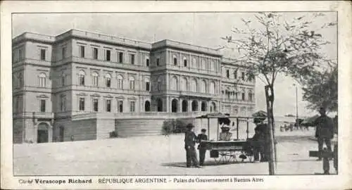 Ak Buenos Aires Argentinien, Regierungspalast