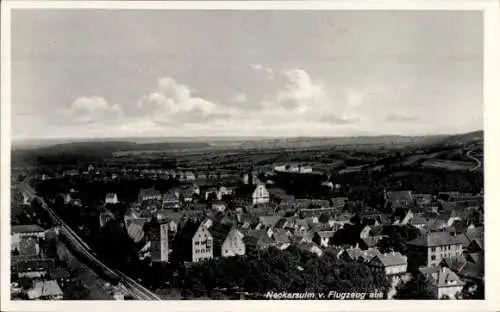 Ak Neckarsulm in Württemberg, Fliegeraufnahme