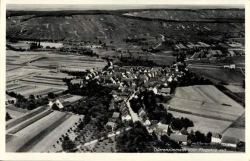 Ak Dürrenzimmern Brackenheim an der Zaber Württemberg, Fliegeraufnahme