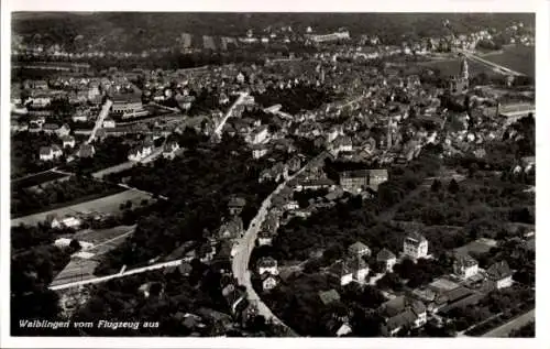 Ak Waiblingen in Württemberg, Fliegeraufnahme