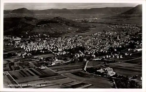 Ak Metzingen in Württemberg, Fliegeraufnahme