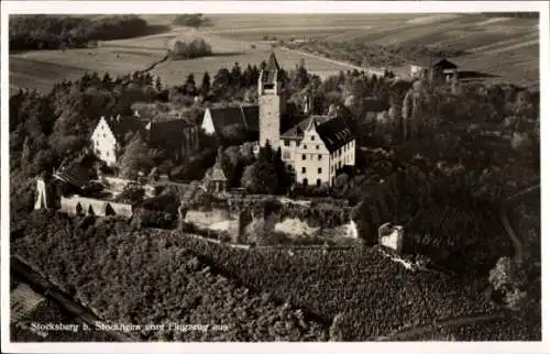 Ak Stocksberg Beilstein in Württemberg, Fliegeraufnahme