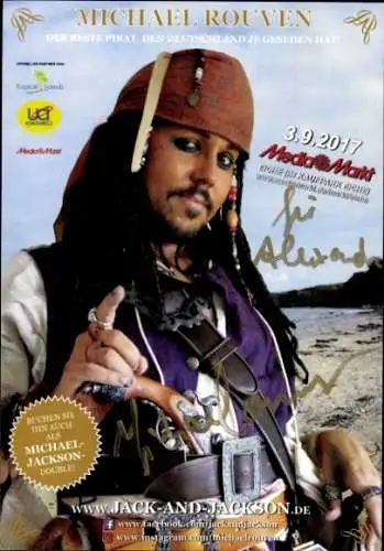 Ak Schauspieler Michael Rouven, Portrait, Autogramm