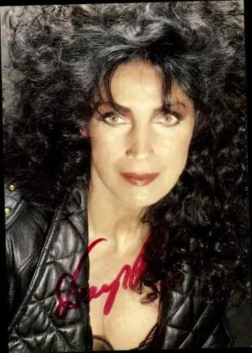 Ak Sängerin Dunja Rajter, Portrait, Autogramm