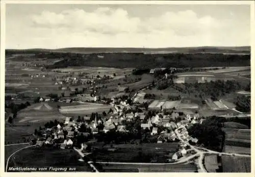 Ak Marktlustenau Kreßberg, Fliegeraufnahme