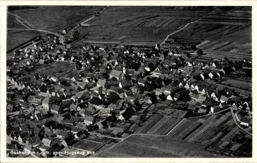 Ak Gochsheim Unterfranken, Fliegeraufnahme
