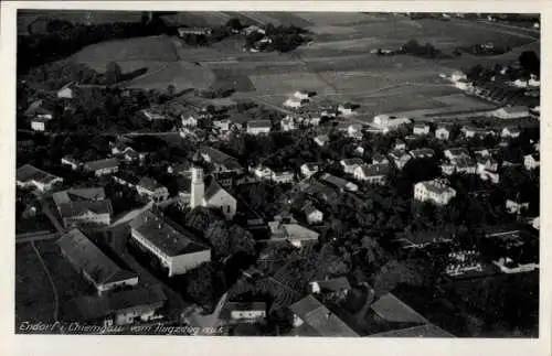 Ak Bad Endorf im Chiemgau, Fliegeraufnahme