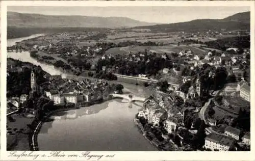 Ak Laufenburg am Hochrhein, Fliegeraufnahme