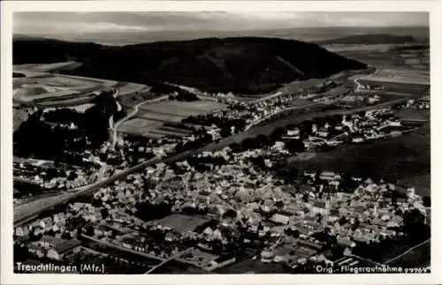 Ak Treuchtlingen im Altmühltal Mittelfranken, Fliegeraufnahme