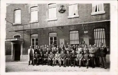 Foto Ak Karlsruhe in Baden, Typographia, Männergruppe, Felix Böttcher, 1951