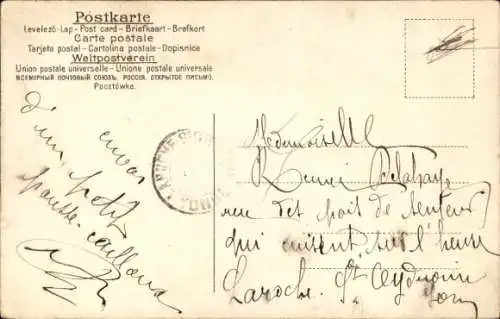 Ak 1. April, Vermenschlichte Fische unterhalten sich