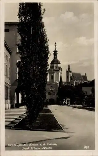 Ak Krems an der Donau Niederösterreich, Josef Wichner Straße