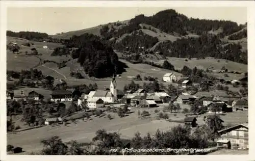 Ak Schwarzenberg in Vorarlberg, Gesamtansicht