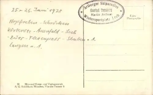 Ak Lech Vorarlberg, Gesamtansicht