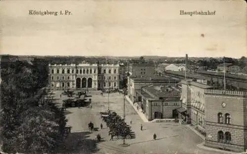 Ak Kaliningrad Königsberg Ostpreußen, Hauptbahnhof